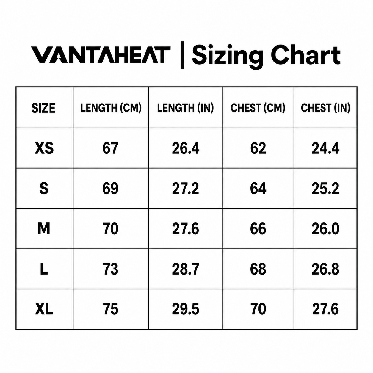 VANTAHEAT | Heat-Reactive Jacket
